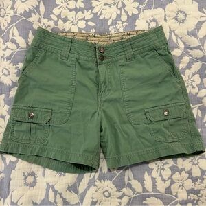 Lee Women's Olive Cargo Shorts